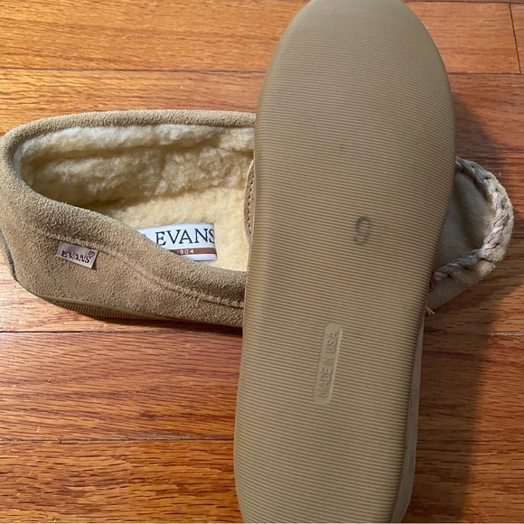 L.B.Evans Cozy Slippers Woman’s Size 9 Made in USA - Picture 5 of 8